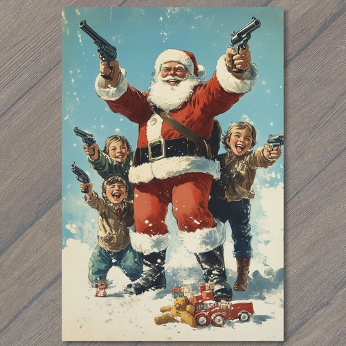 Carta arte babbo natale - carta,