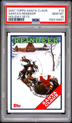 2007 topps santa claus - claus, holiday