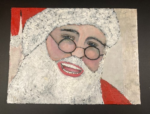 Quadro ritratto babbo - ritratto,