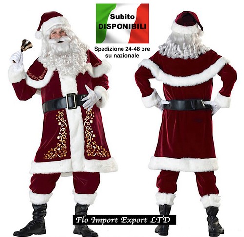 Vestito costume babbo natale - vestito,