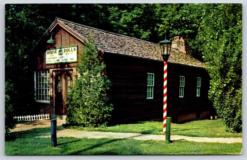 Cartolina casa delle - cartolina, bambole