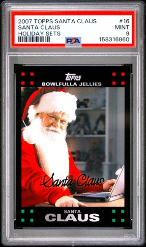 2007 topps santa claus holiday - santa,