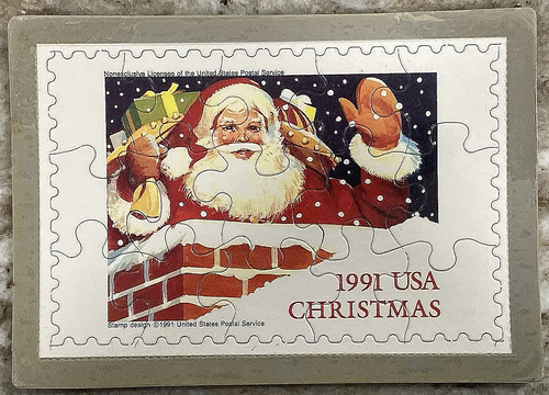 Cartolina serie puzzle - serie,