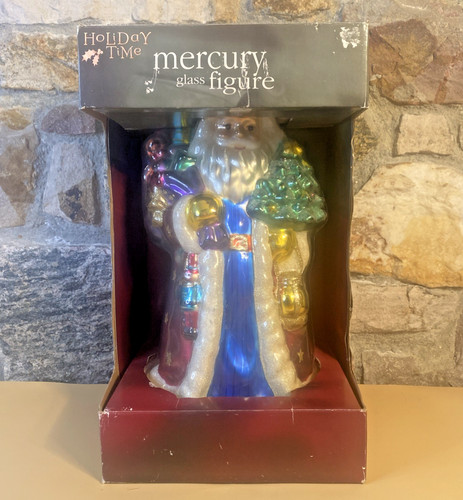 Statuina babbo natale vintage - natale,