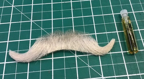 Baffi babbo natale capelli - natale,