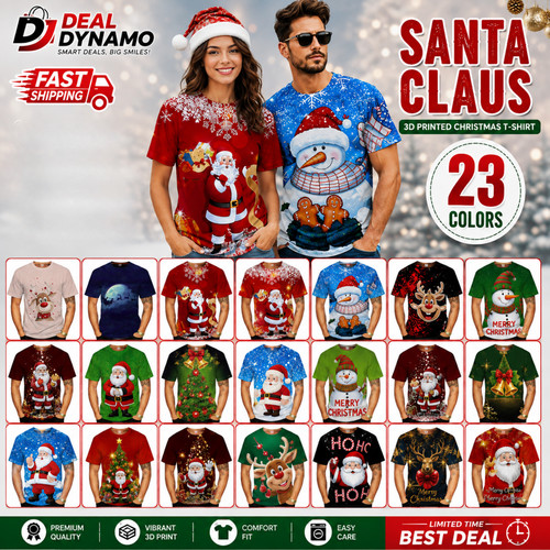 Maglietta babbo natale manica - babbo,