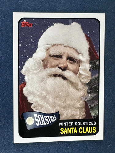 2007 topps babbo - babbo, natale