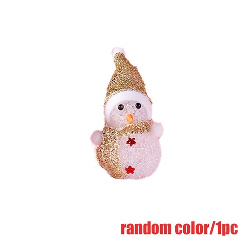 Regalo natale led pupazzo - di,