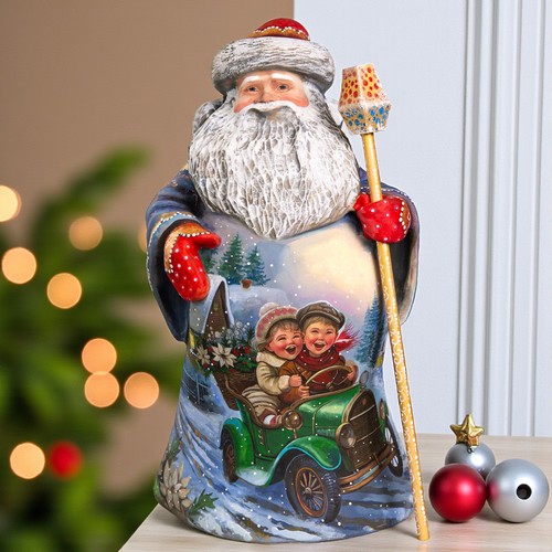 Babbo natale legno - babbo,