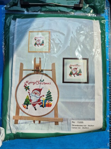 Babbo natale punto croce buon - natale,