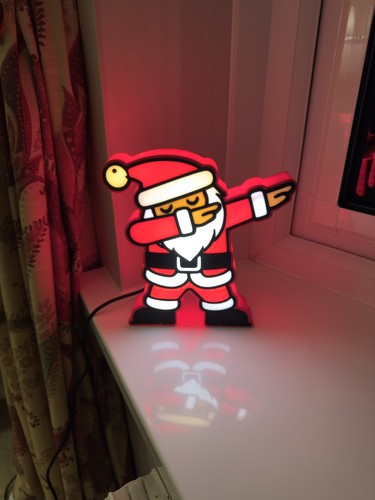 Dabbing babbo natale - babbo,