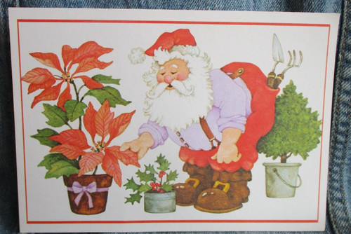 Giardiniere babbo natale - giardiniere,