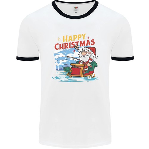 Santa claus shirt ringer - claus,
