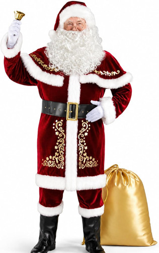Costume babbo natale - costume, 12