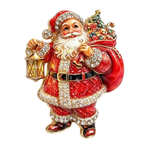 Spilla babbo natale - babbo,