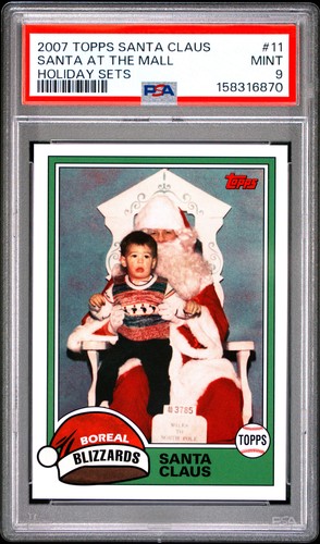 2007 topps santa claus - topps,