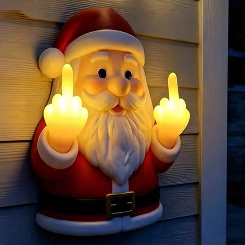 Babbo natale luminoso - babbo,