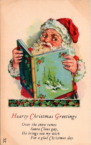 Cartolina epoca auguri - cartolina,