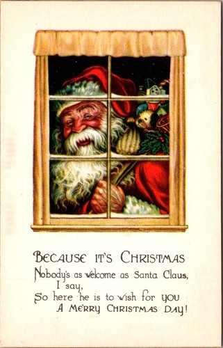 Cartolina epoca natale - cartolina,