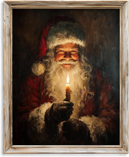 Stampa babbo natale - stampa, vintage