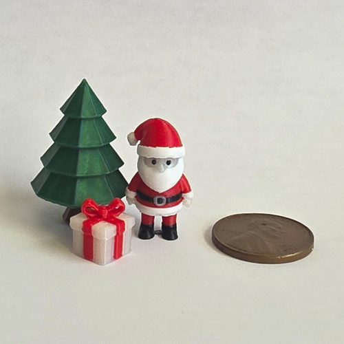 Babbo natale miniatura - babbo,