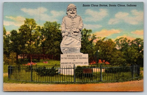 Statua babbo natale indiana - statua,