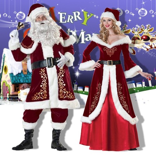 Costume babbo natale unisxe - babbo,