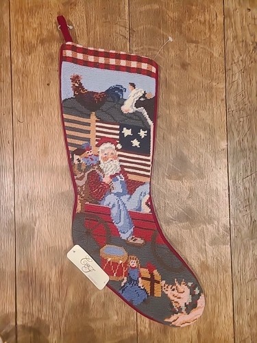 Calza natalizia babbo - calza, natale