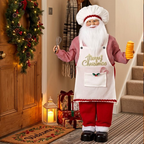 4ft singing cooking - cooking, santa