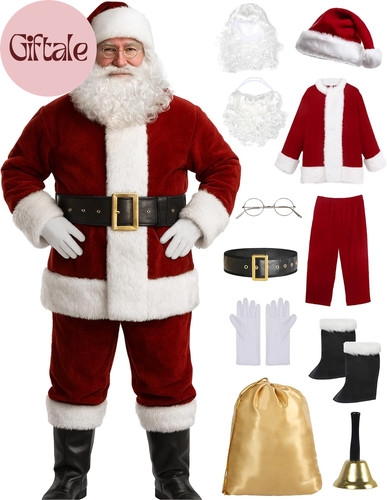 Tuta babbo natale uomo - da,