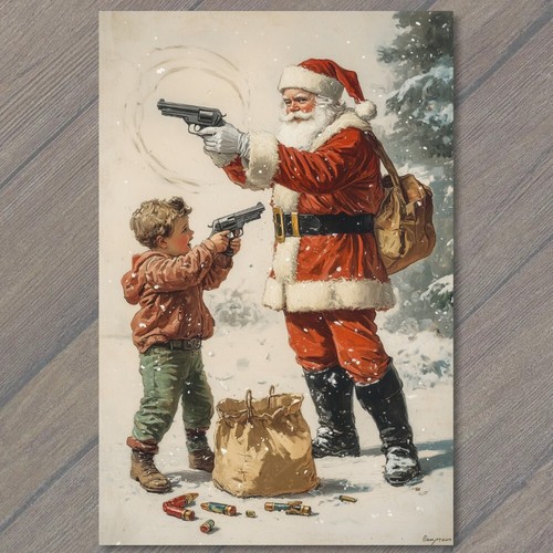Carta arte babbo natale - babbo,