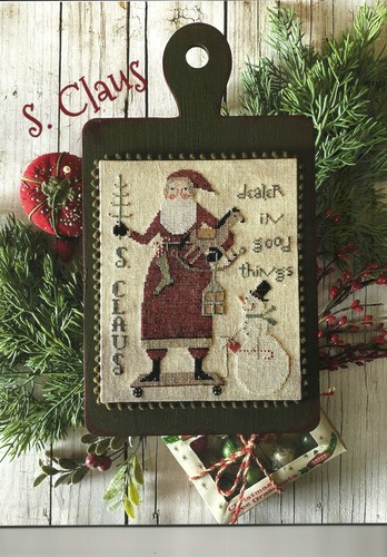Claus cross stitch - claus, pattern