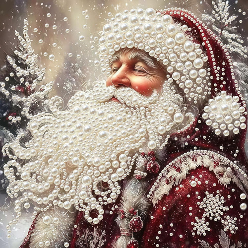 Kit pittura babbo natale - kit,