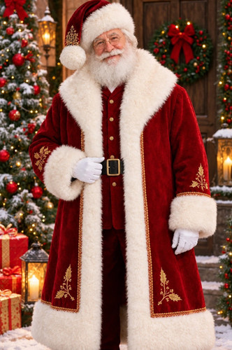 Costume uomo babbo natale - costume,